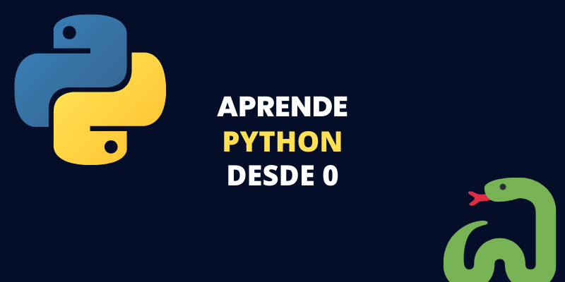 Todo lo que necesitas para aprender PYTHON ya 🔥